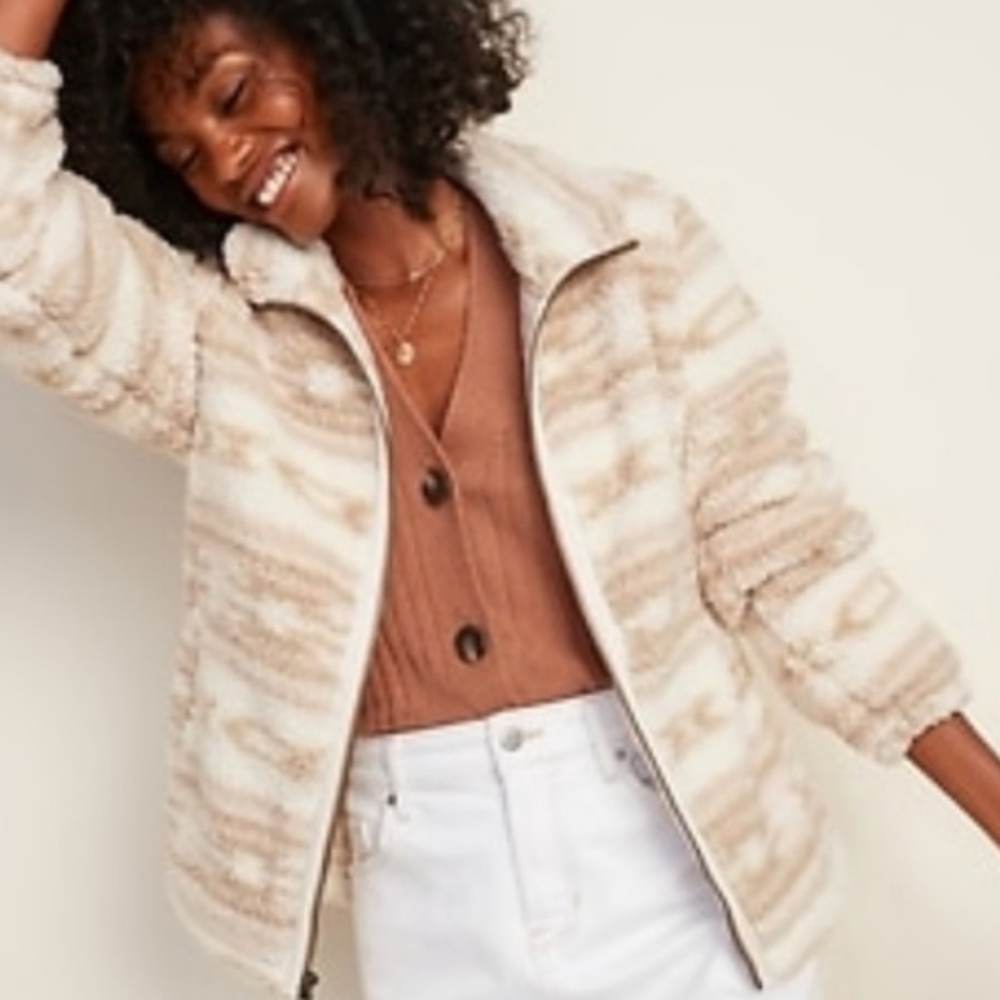 Old Navy Aztec Full Zip Sherpa